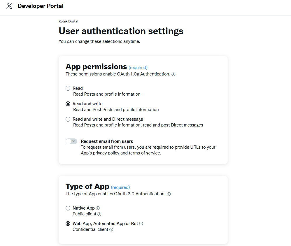 Twitter or X Integration Setup Guide